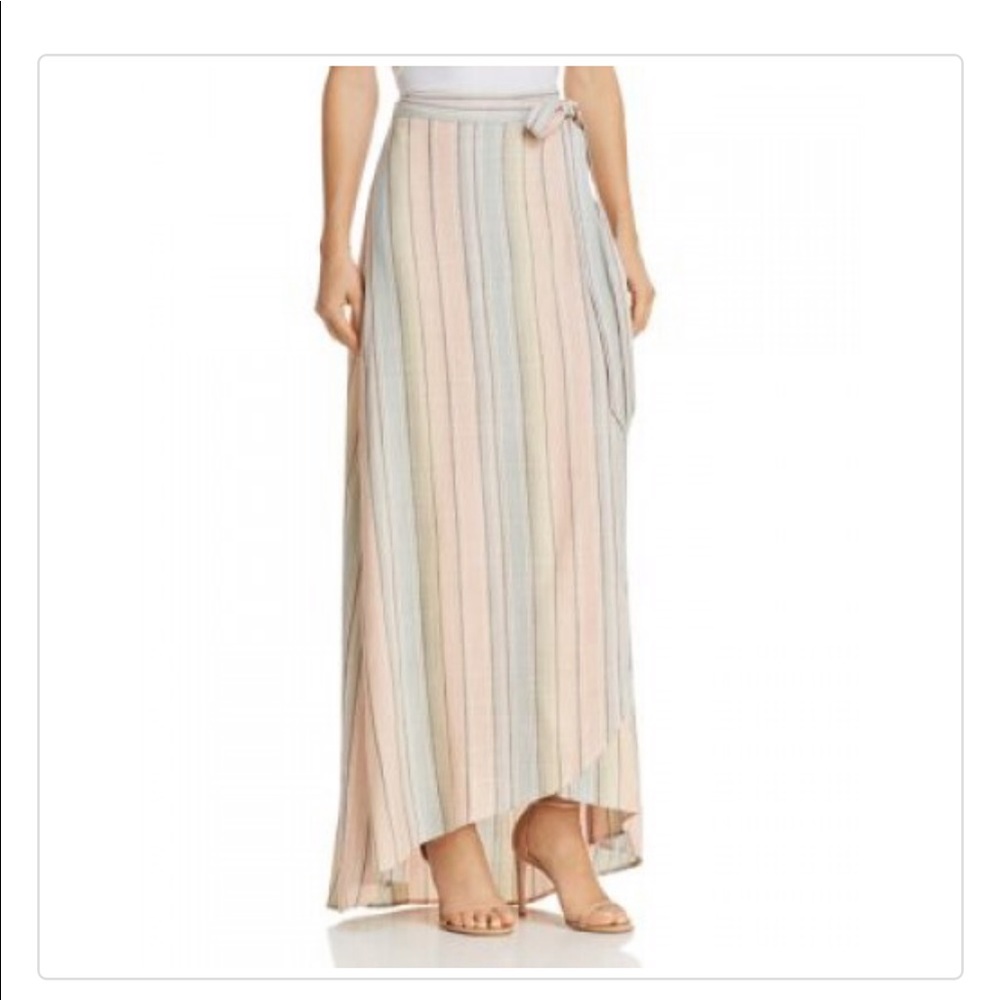 Show Me Your Mumu Nevada Stripe Siren Wrap Skirt